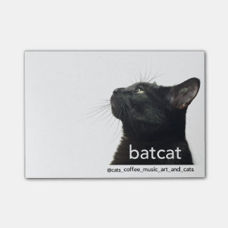 Batcat: Post-it notes