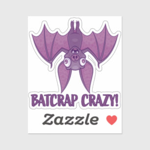 Batcrap Crazy Wacky Cartoon Bat
