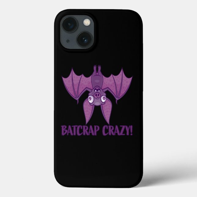 Batcrap Crazy Wacky Cartoon Bat Case-Mate iPhone Case (Back)