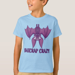 Batcrap Crazy Wacky Cartoon Bat T-Shirt