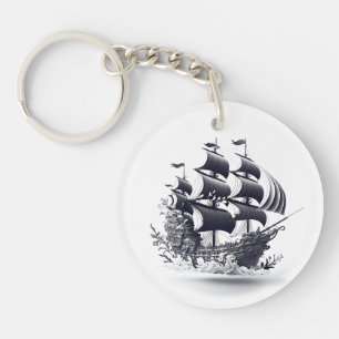 Bateau à pirates flottants