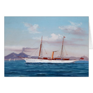 Bateau à vapeur SY Vanduara 1906