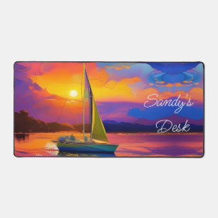 Bateau à voile à Sunset