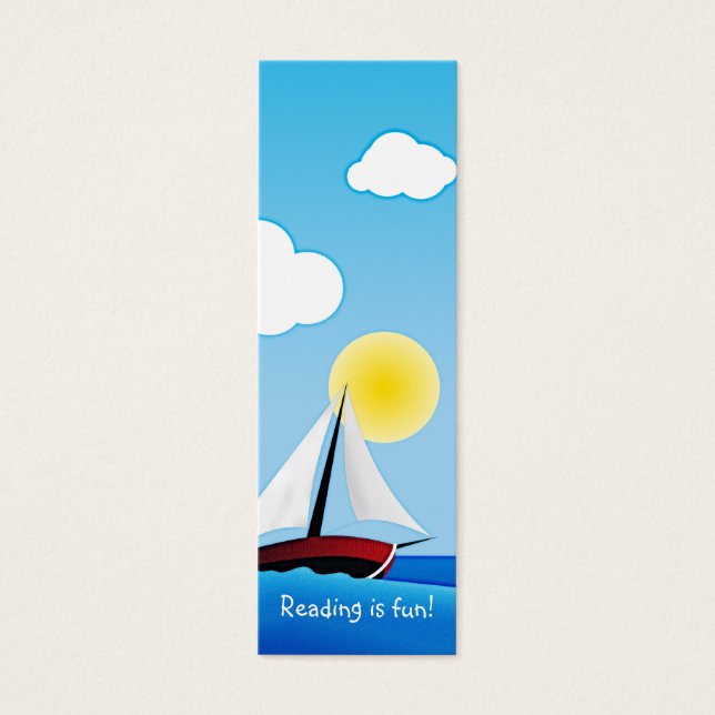 Bateau à voile et soleil | SIGNET (Devant)