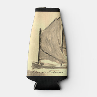 Bateau à voile Sharpie Schooner - Glacière de bout
