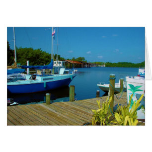 bateau amarré-floride