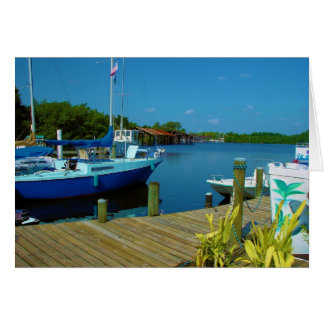 bateau amarré-floride