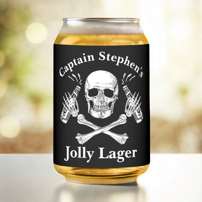 Bateau Capitaine Jolly Lager Custom Beer Pirate Th (Créateur téléchargé)
