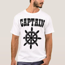 Bateau CAPITAINE papa T-Shirts