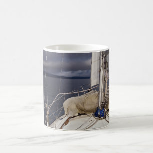 Bateau dans la tempête - Mug