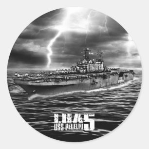Bateau d'assaut amphibie Peleliu Sticker