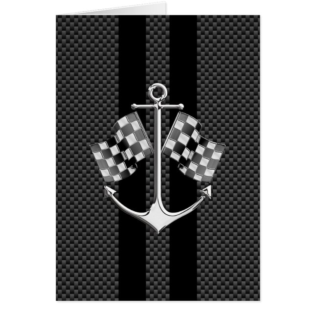 Bateau de course nautique en fibre de carbone déco (Devant)