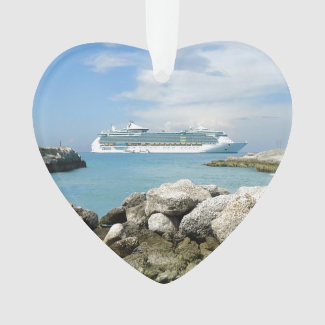Bateau de croisière chez CocoCay (devant)