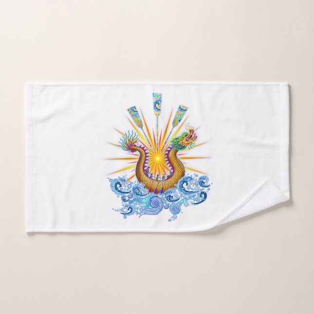 Bateau de dragon (Serviette à main)