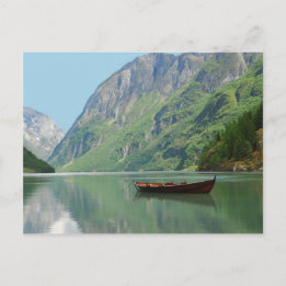 Bateau de la carte postale Vikings