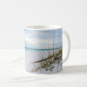 Bateau De Mer Et Plage De Sable Blanc Matin Mug Cl