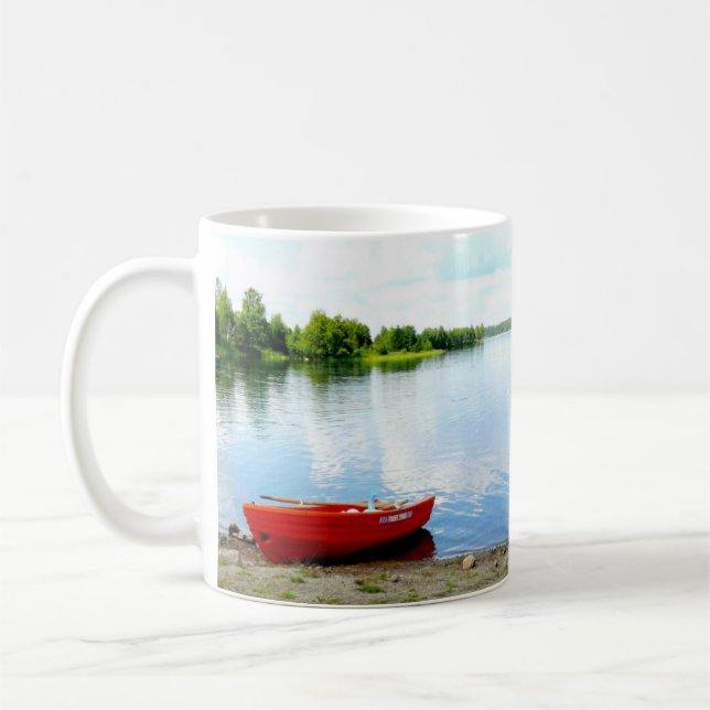 Bateau de pêche Café Mug (Gauche)