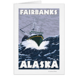 Bateau de pêche - Fairbanks, Alaska