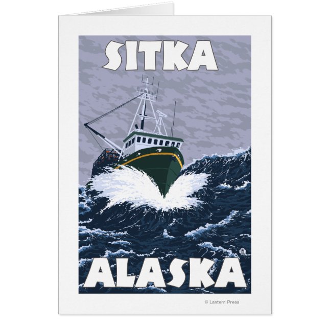 Bateau de pêche - Sitka, Alaska (Devant)