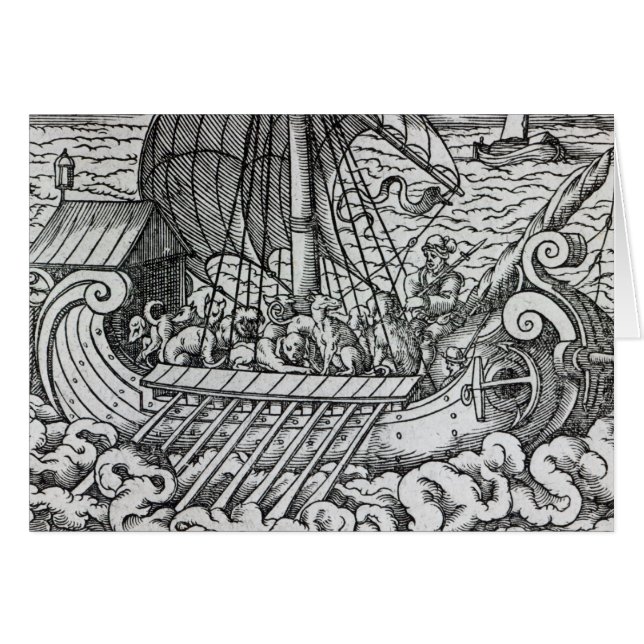 Bateau de Viking (Devant horizontal)