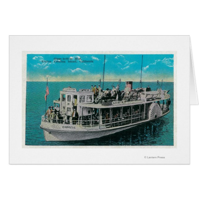 Bateau en fond de verre à Avalon, Catalina Island (Devant horizontal)