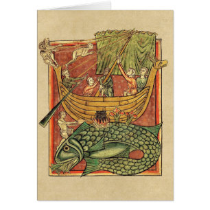 Bateau naufragé sur une baleine