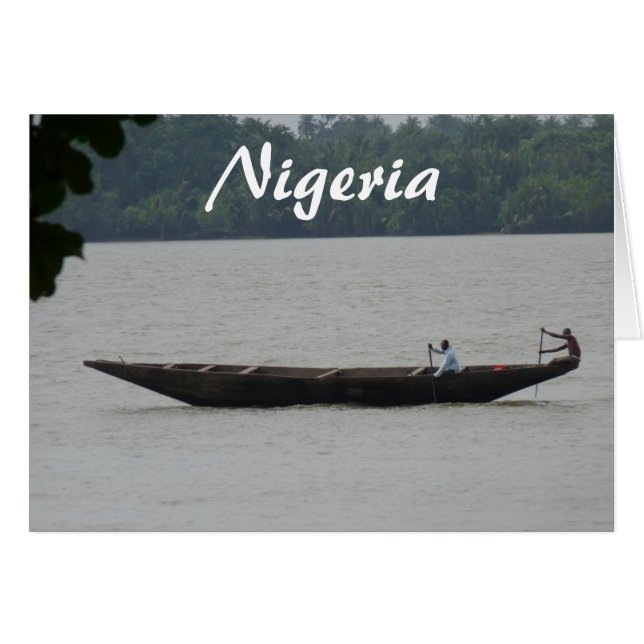 Bateau nigérien (Devant horizontal)