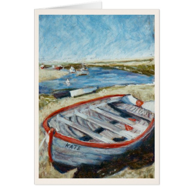 Bateau sur la plage (Devant)