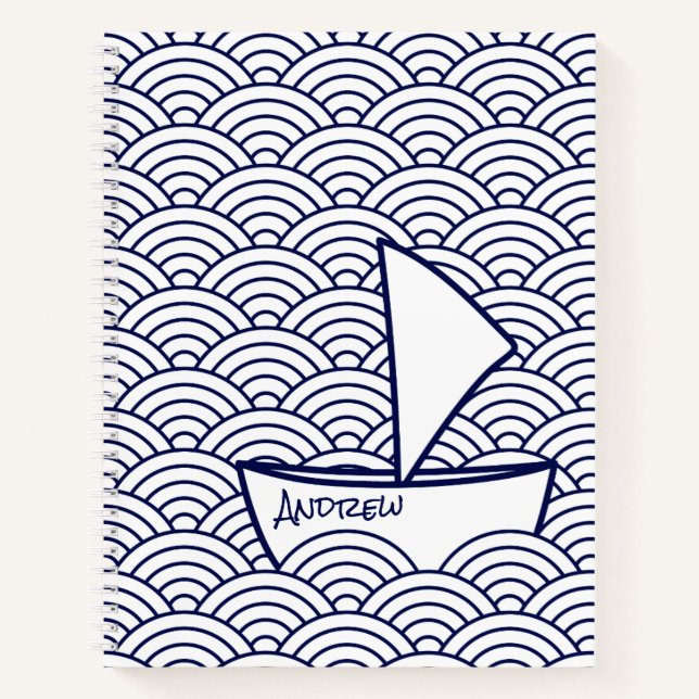 Bateau sur le Carnet Waves (Devant)