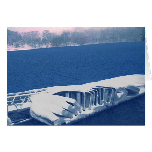 Bateaux en attente du printemps (Devant horizontal)