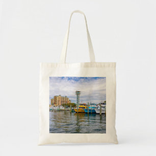 Bateaux stationnés Destin Sac fourre-tout du port
