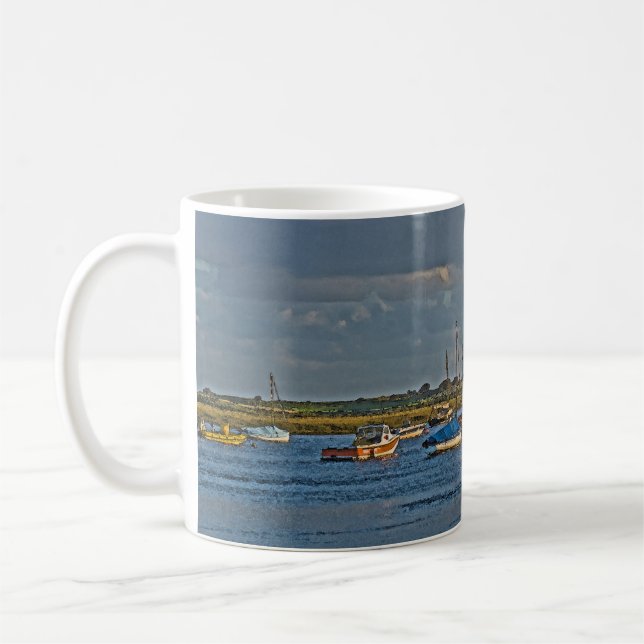 Bateaux sur une Mug (Gauche)