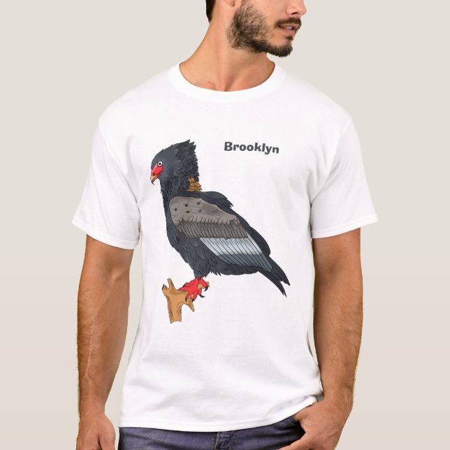 Bateleur Eagle illustration T-Shirt (Front)