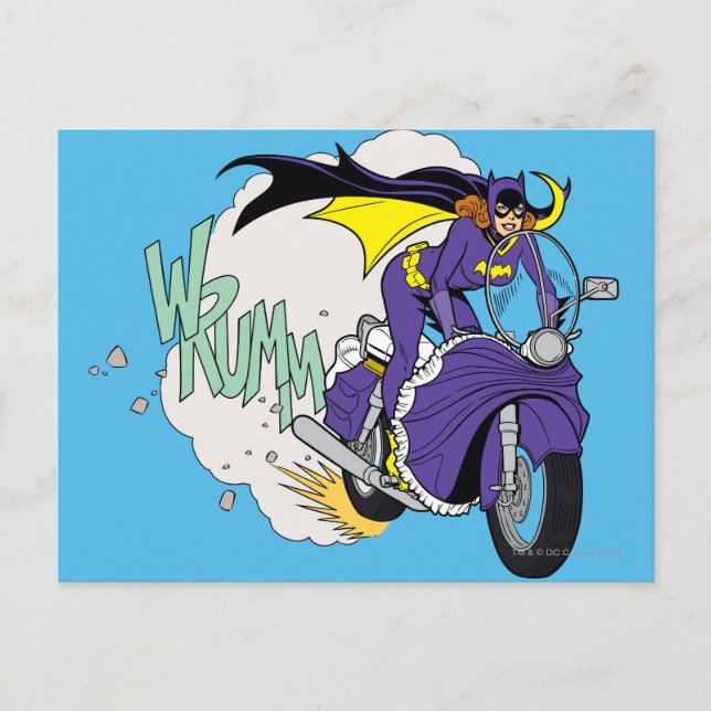 Batgirl Cycle Postcard (Front)