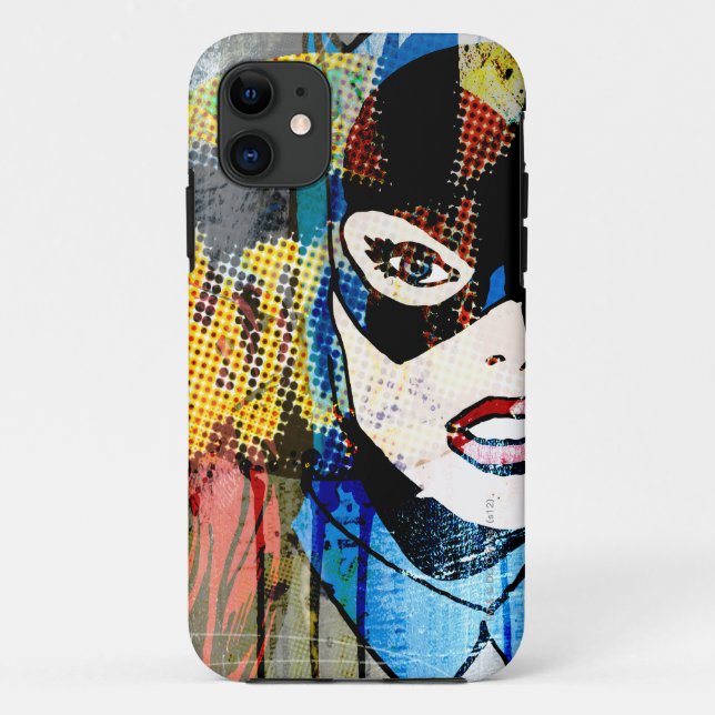 Batgirl Head Case-Mate iPhone Case (Back)