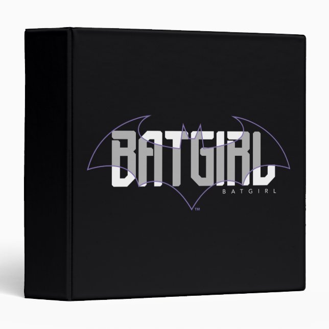 Batgirl Hi-Tech Name Graphic Binder (Front/Spine)
