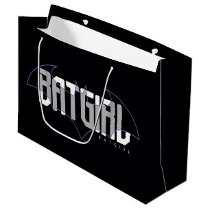 Batgirl Hi-Tech Name Graphic Large Gift Bag