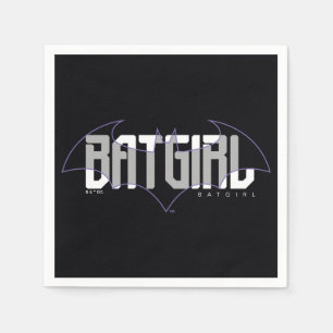 Batgirl Hi-Tech Name Graphic Napkin