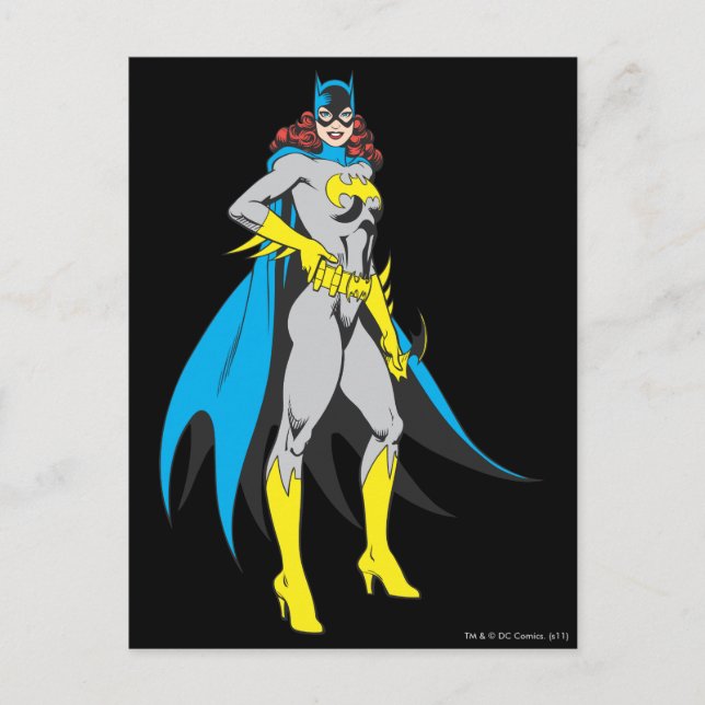Batgirl Poses Postcard (Front)