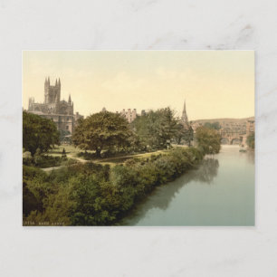 Bath Abbey, Bath, Somerset, England Postcard