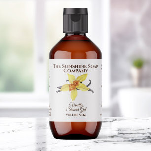 Bath and Body Product Label - vanilla
