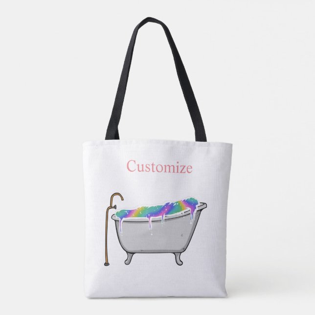 Bath Bomb Babe Thunder_Cove  Tote Bag (Back)