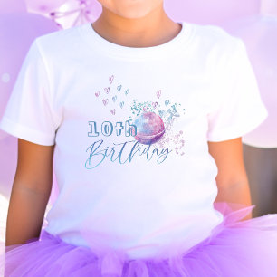 Bath bomb making party girl birthday toddler t-shirt