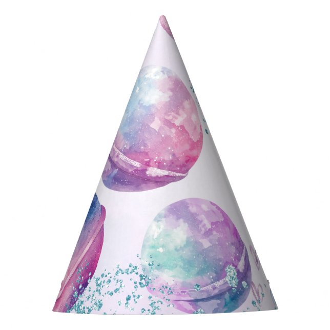 Bath bomb making party hat (Front)