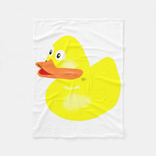 Bath Duck Fleece Blanket