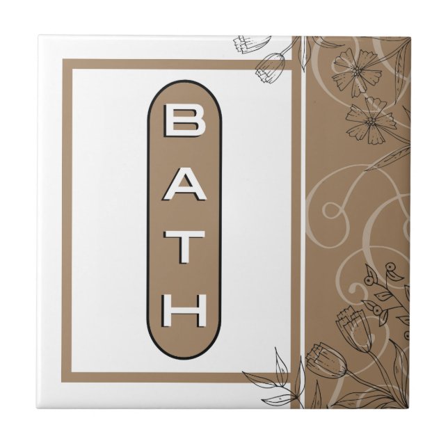 Bath Elegant Ceramic Tile (Front)