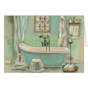 Bath en verre de tuile