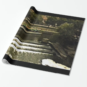 Bath England 1986 snap-11510art jGibney The MUSEUM Wrapping Paper