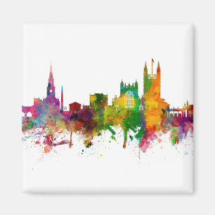 Bath England Skyline Cityscape Magnet