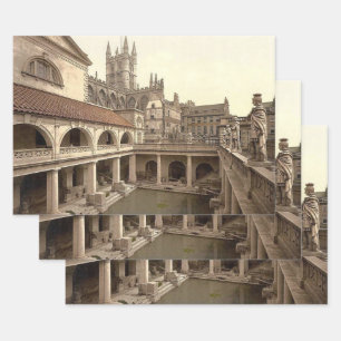 Bath, England Wrapping Paper Sheet